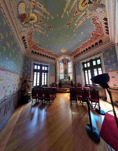 Panoraamaa oleskelutilasta