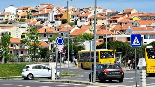 Katunäkymää Vila Real de Santa Antoniosta 